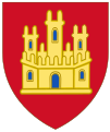 Coat of arms of the King of Castile, 1214–30