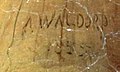 Signatuur van Antonie Waldorp (1802-1866)
