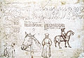 Эскизы Иоанна VIII Палеолога, выполненные Пизанелло во время пребывания императора во Флоренции