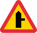 Side road priority on right