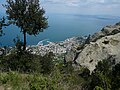 Veduta di Casamicciola Terme dalla vetta del Monte Epomeo