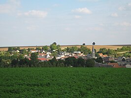 Zicht op Saint- Quentin-le-Petit