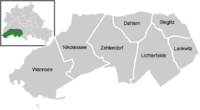 Mapa del districte de Steglitz-Zehlendorf