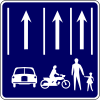 Compulsory lanes