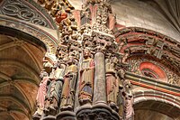 Fachada de la catedral d'Ourense (1160).