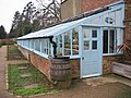 چارلز داروین's lean-to greenhouse at Down House on the outskirts of لندن where the naturalist conducted many experiments