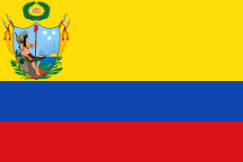Primera bandera de la República de Gran Colombia (1819-1820)