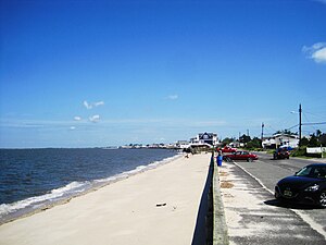 Fortescue Beach in Downe Township