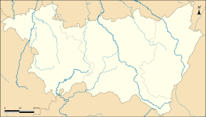 邦德拉沃利讷在孚日省的位置