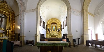 Interior do templo.