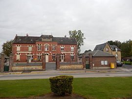 The town hall in Matigny