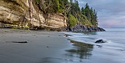 Thumbnail for File:Mystic Beach, Vancouver Island, Canada 10.jpg