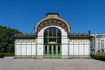 Karlsplatz station of the Vienna Stadtbahn (1894–99)