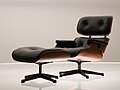 Cadeira Eames Lounge de Charles Eames. 1956