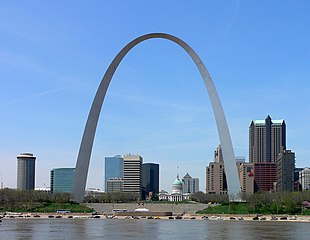 Gateway Arch, St. Louis, Missouri.