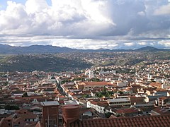 Sucre, la capital de Bolivia y quinta ciudad más poblada.