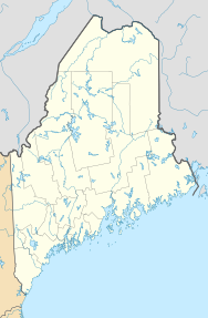 奧爾斯島在缅因州的位置