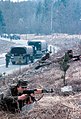Het Sloveense leger in maart 1991