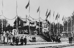 Åkers Styckebruk, invigning, stationshuset, 1895.jpg