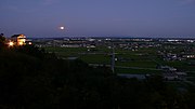 夢の森公園から望む小野市の夕景