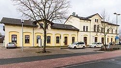 Trainstation in Greven
