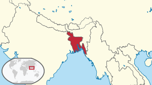 Bangladeshi asendikaart