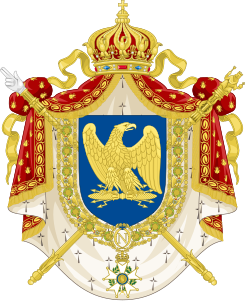 Segundo escudo de armas imperial (1852-1870)