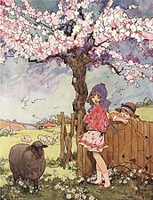 Baa Baa Black Sheep, illustrerad av Dorothy M. Wheeler