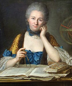 Émilie du Châtelet.