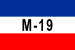 Drapeau du M-19