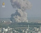 2008年加沙戰爭期間，以色列對加沙的空袭