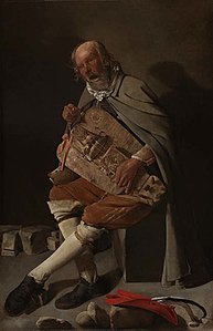 Le Joueur de vielle ou Le Vielleur, Georges de La Tour (XVIIe siècle).