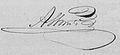 Handtekening Arij Sebastiaan Smits (1819-1866)