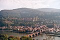 Heidelberg, Germany. View from the Philosophenweg