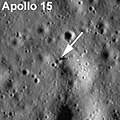 Landingsplek van Apollo 15