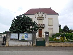 Skyline of Poncey-lès-Athée