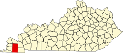 Koartn vo Graves County innahoib vo Kentucky