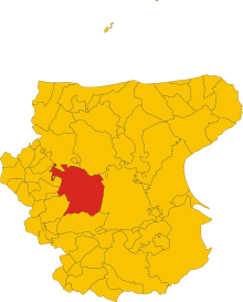Localisation de Lucera