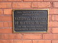 Opera House, NRHP plaque