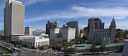 Skyline of Salt Lake City