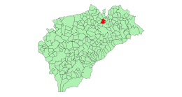 Castroserracín – Mappa