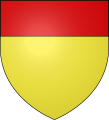 Coat of arms of the lords of Wiltz, originally advocatus of Arlon.