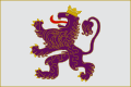 Bandeira do Reino de Leão até ao séc. XIII.