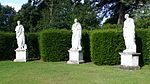 Three Male Statues From Hadrian's Villa in Chiswick Park