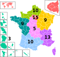 Circonscriptions françaises aux élections européennes de 2004 à 2014