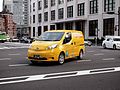 GoGreenの一環で導入された電気自動車(e-NV200)