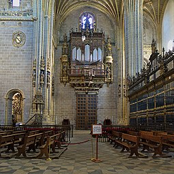 El Órgano Grande, obra de fray Domingo de Aguirre.