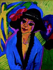 Ernst Ludwig Kirchner, Portret Gerdy, 1914