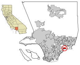 La Habra Heights – Mappa