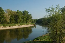 Morava jõgi alamjooksul, kus ta loob piiri Slovakkia ja Austria vahel